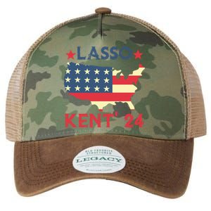 Lasso Kent 24 Funny Sports Legacy Tie Dye Trucker Hat