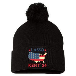 Lasso Kent 24 Funny Sports Pom Pom 12in Knit Beanie