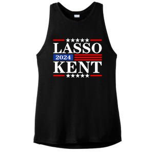 Lasso Kent 24 Funny Sports Ladies PosiCharge Tri-Blend Wicking Tank