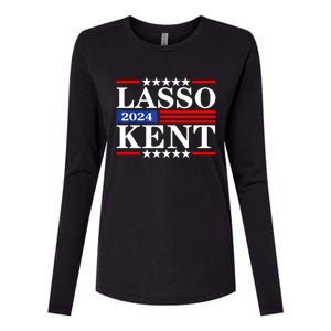 Lasso Kent 24 Funny Sports Womens Cotton Relaxed Long Sleeve T-Shirt