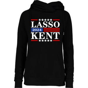 Lasso Kent 24 Funny Sports Womens Funnel Neck Pullover Hood