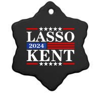 Lasso Kent 24 Funny Sports Ceramic Star Ornament