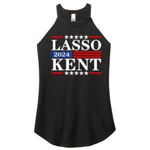 Lasso Kent 24 Funny Sports Women's Perfect Tri Rocker Tank