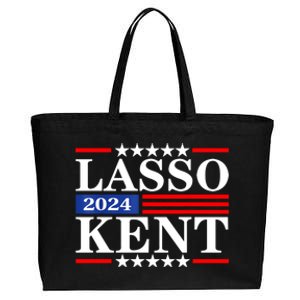 Lasso Kent 24 Funny Sports Cotton Canvas Jumbo Tote