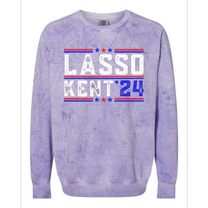 Lasso Kent 24 Funny Sports Colorblast Crewneck Sweatshirt