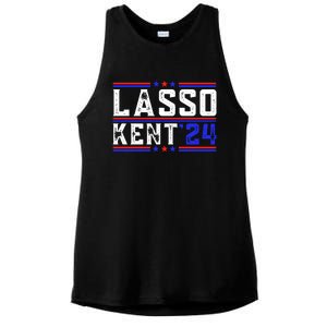 Lasso Kent 24 Funny Sports Ladies PosiCharge Tri-Blend Wicking Tank