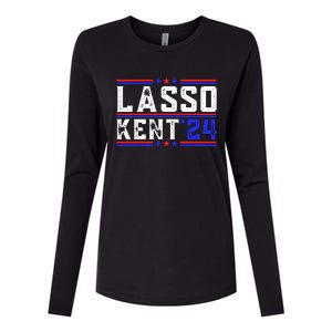 Lasso Kent 24 Funny Sports Womens Cotton Relaxed Long Sleeve T-Shirt