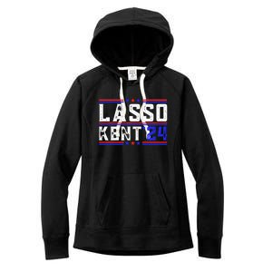 Lasso Kent 24 Funny Sports Women's Fleece Hoodie