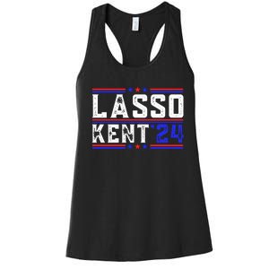 Lasso Kent 24 Funny Sports Women's Racerback Tank