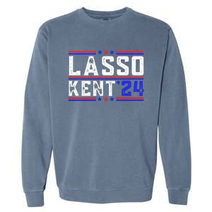 Lasso Kent 24 Funny Sports Garment-Dyed Sweatshirt