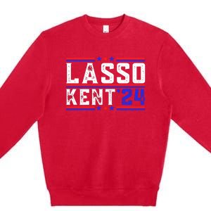 Lasso Kent 24 Funny Sports Premium Crewneck Sweatshirt