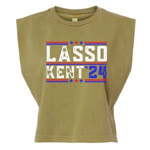 Lasso Kent 24 Funny Sports Garment-Dyed Women's Muscle Tee