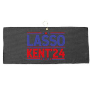 Lasso Kent 24 Funny Usa Flag Sports 4th Of July Election Large Microfiber Waffle Golf Towel