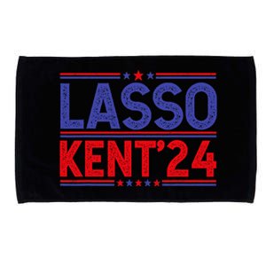 Lasso Kent 24 Funny Usa Flag Sports 4th Of July Election Microfiber Hand Towel