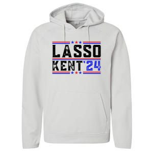 Lasso Kent 24 Funny Sports Performance Fleece Hoodie