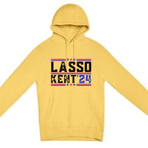 Lasso Kent 24 Funny Sports Premium Pullover Hoodie