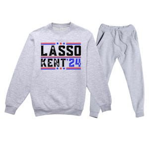 Lasso Kent 24 Funny Sports Premium Crewneck Sweatsuit Set