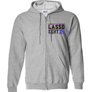 Lasso Kent 24 Funny Sports Full Zip Hoodie