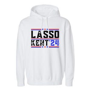 Lasso Kent 24 Funny Sports Garment-Dyed Fleece Hoodie