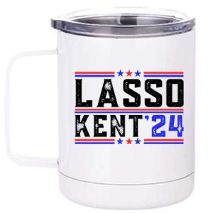 Lasso Kent 24 Funny Sports 12 oz Stainless Steel Tumbler Cup