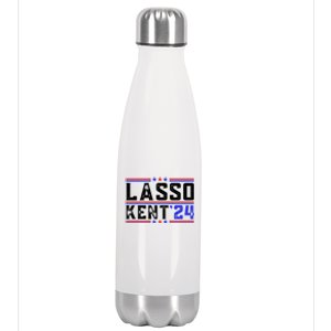 Lasso Kent 24 Funny Sports Stainless Steel Insulated Water Bottle