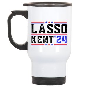 Lasso Kent 24 Funny Sports Stainless Steel Travel Mug