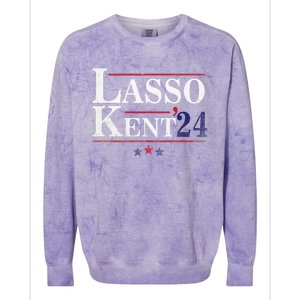 Lasso Kent' 24 Funny Sports Colorblast Crewneck Sweatshirt