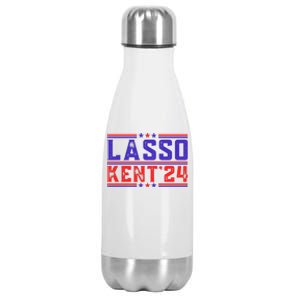 Lasso Kent 24 Funny Sports Stainless Steel Insulated Water Bottle