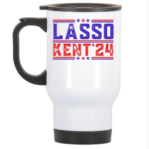 Lasso Kent 24 Funny Sports Stainless Steel Travel Mug