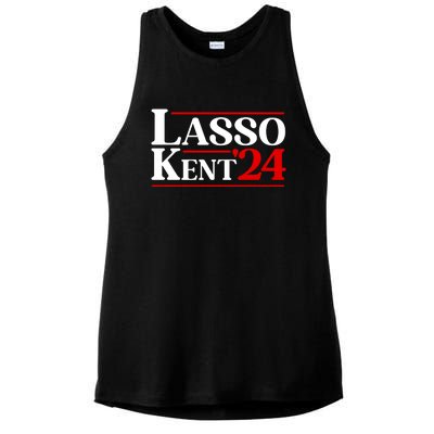 Lasso Kent 24 Funny Sport Ladies PosiCharge Tri-Blend Wicking Tank