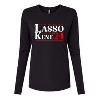 Lasso Kent 24 Funny Sport Womens Cotton Relaxed Long Sleeve T-Shirt