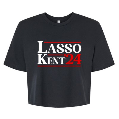 Lasso Kent 24 Funny Sport Bella+Canvas Jersey Crop Tee