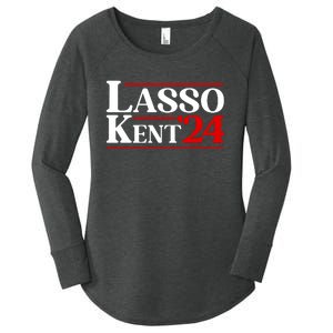 Lasso Kent 24 Funny Sport Women's Perfect Tri Tunic Long Sleeve Shirt