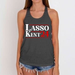 Lasso Kent 24 Funny Sport Women's Knotted Racerback Tank