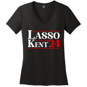 Lasso Kent 24 Funny Sport Women's V-Neck T-Shirt