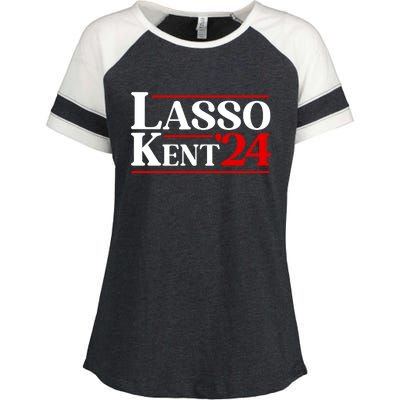 Lasso Kent 24 Funny Sport Enza Ladies Jersey Colorblock Tee