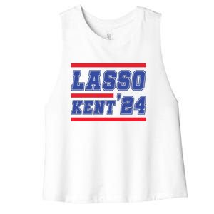 Lasso Kent 2024 Women's Racerback Cropped Tank