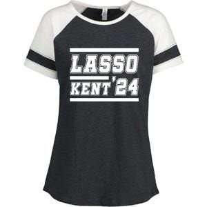 Lasso Kent 2024 Enza Ladies Jersey Colorblock Tee