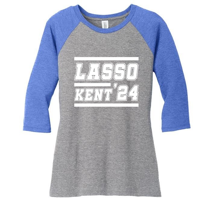 Lasso Kent 2024 Women's Tri-Blend 3/4-Sleeve Raglan Shirt