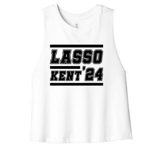 Lasso Kent 2024 Women's Racerback Cropped Tank