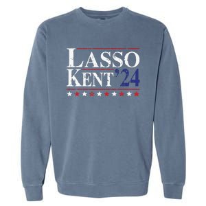 Lasso Kent 24 Funny Sports Garment-Dyed Sweatshirt