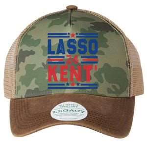 Lasso Kent 24 Funny Sports Legacy Tie Dye Trucker Hat