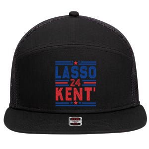 Lasso Kent 24 Funny Sports 7 Panel Mesh Trucker Snapback Hat