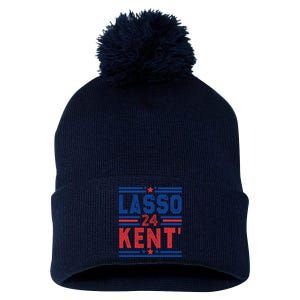 Lasso Kent 24 Funny Sports Pom Pom 12in Knit Beanie