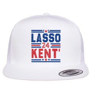 Lasso Kent 24 Funny Sports Flat Bill Trucker Hat