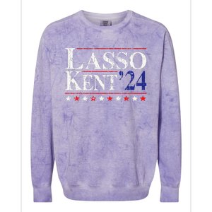 Lasso Kent' 24 Funny Sports Colorblast Crewneck Sweatshirt