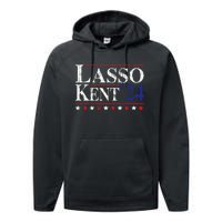 Lasso Kent' 24 Funny Sports Performance Fleece Hoodie