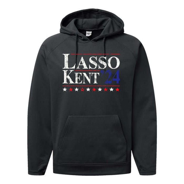 Lasso Kent' 24 Funny Sports Performance Fleece Hoodie