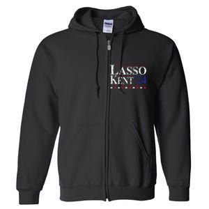 Lasso Kent' 24 Funny Sports Full Zip Hoodie