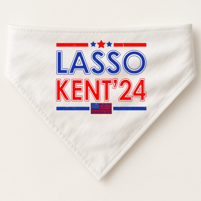 Lasso Kent 2024 Vintage USA Political USA-Made Doggie Bandana